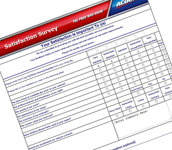 Why Should I Complete an Auto Shop Customer Service Survey?
