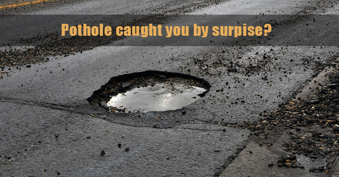 Hit a Pothole? Check Tires, Wheel Alignment, Suspension & Steering