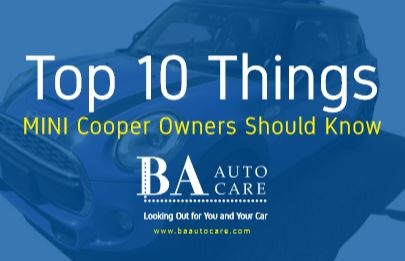 Top 10 Things MINI Cooper Owners Should Know