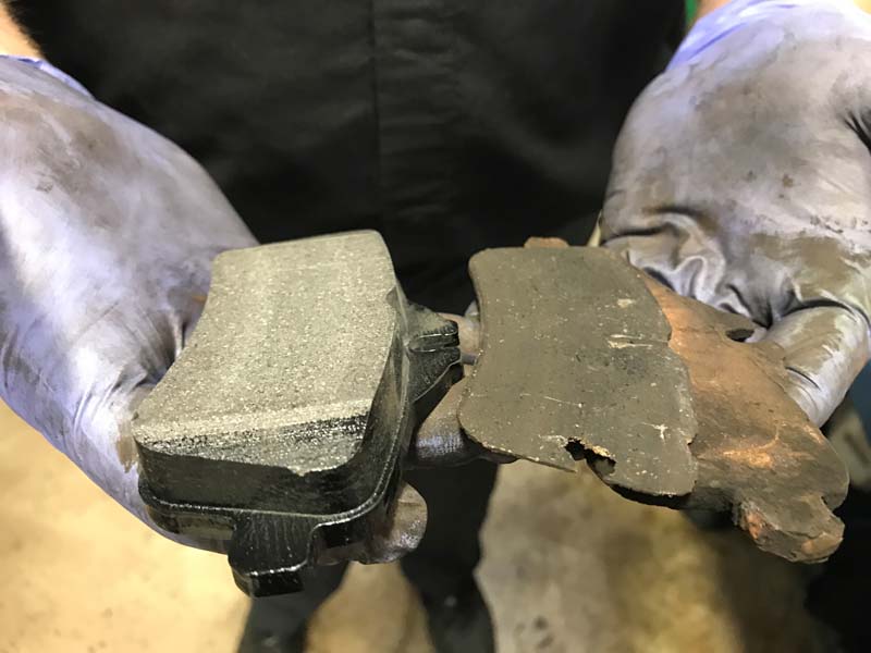 Too Many Quick Lube Visits Lead to Dangerously Thin Brake Pads